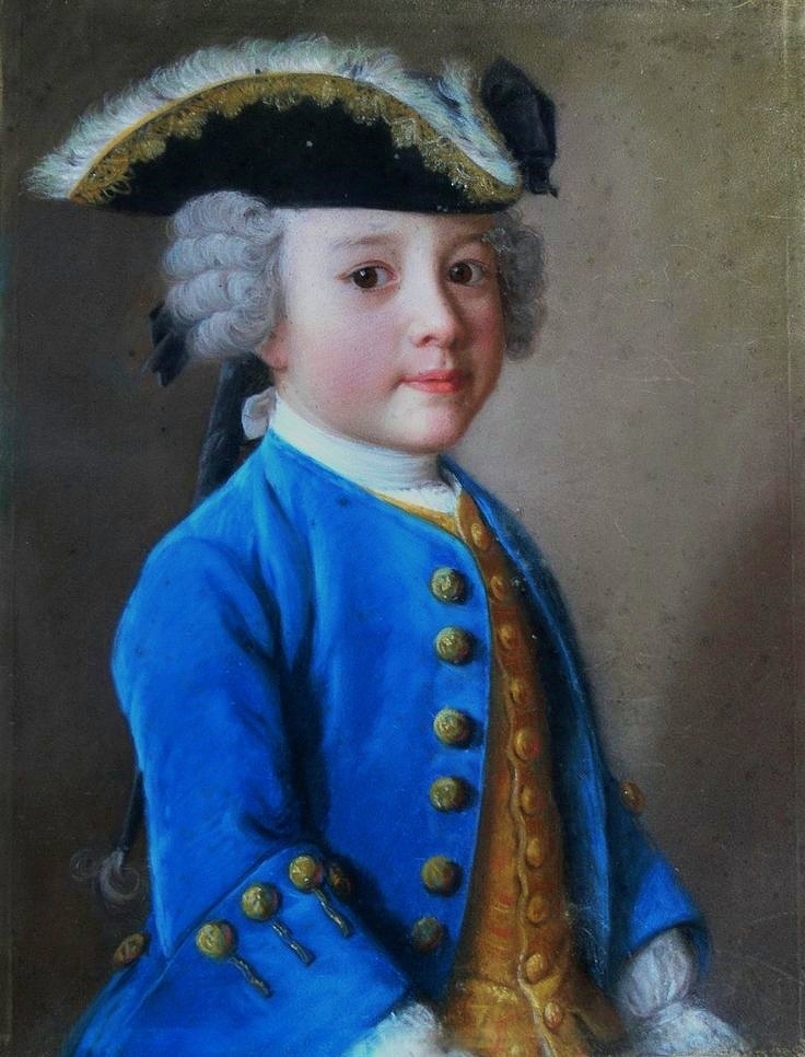 Jacques de Chapeaurouge 1744 pastel by Jean-Etienne Liotard 1702?1789 Private Collection